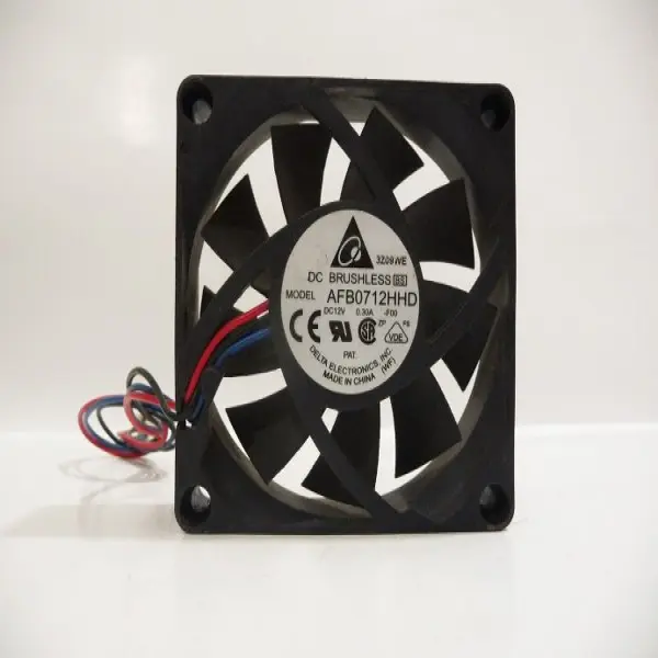 Cooling Fan, AFB0712HHD, DC12V 0.30A, Delta, China 